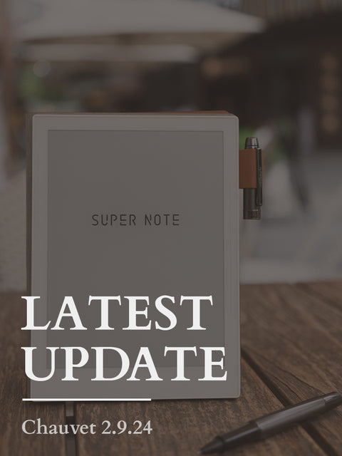 Supernote just Leveled Up: Enhanced E-notebook Experience Awaits!