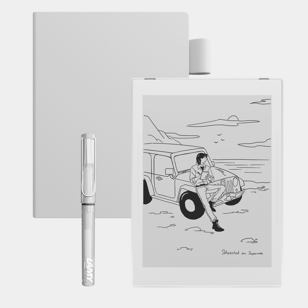 Supernote × LAMY Crystal Clear Thinking Special Set Supernote × LAMY Crystal Clear Thinking Special Set