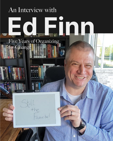 An Interview with Ed Finn: Five Years of Organizing for Change