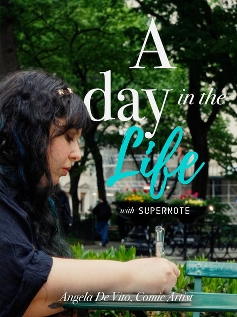 A Day in the Life with Supernote: Angela De Vito, Comic Artist