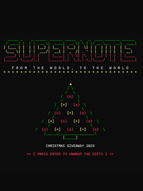 Let's draw the winners for the 2025 Christmas Giveaway