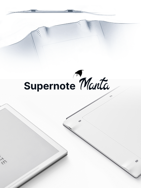 Dived for Inspirations: The Birth of Supernote Manta