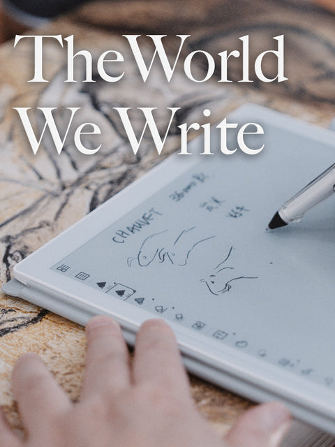 A Supernote Documentary: The World We Write